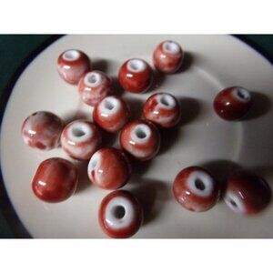 Round Porcelain/Ceramic Beads